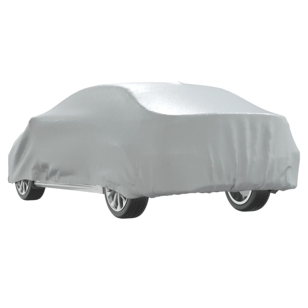 vidaXL Husă auto pentru Sedan, curele cu cataramă, complet, argintiu M vidaXL Husă auto pentru Sedan, curele cu cataramă, complet, argintiu M