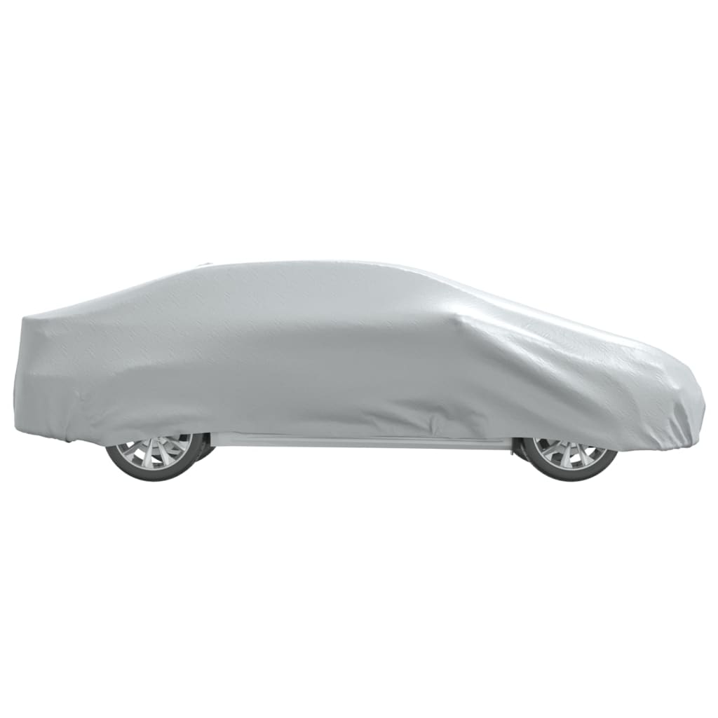 vidaXL Husă auto pentru Sedan curele cu cataramă complet, argintiu XXL vidaXL Husă auto pentru Sedan curele cu cataramă complet, argintiu XXL