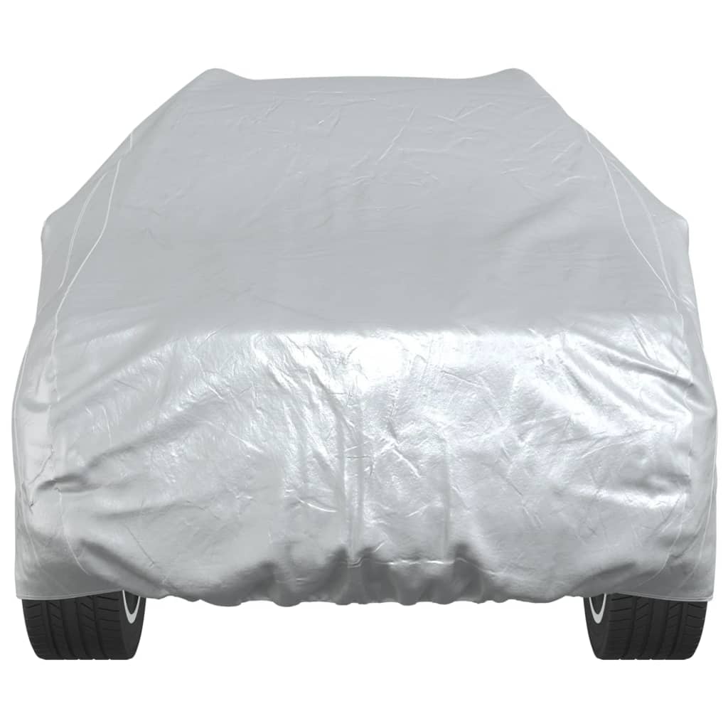 vidaXL Husă auto pentru SUV, curele cu cataramă, complet, argintiu M vidaXL Husă auto pentru SUV, curele cu cataramă, complet, argintiu M