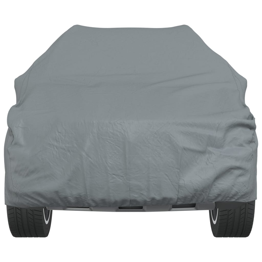 vidaXL Husă auto pentru SUV, textil nețesut, completă, gri, M vidaXL Husă auto pentru SUV, textil nețesut, completă, gri, M