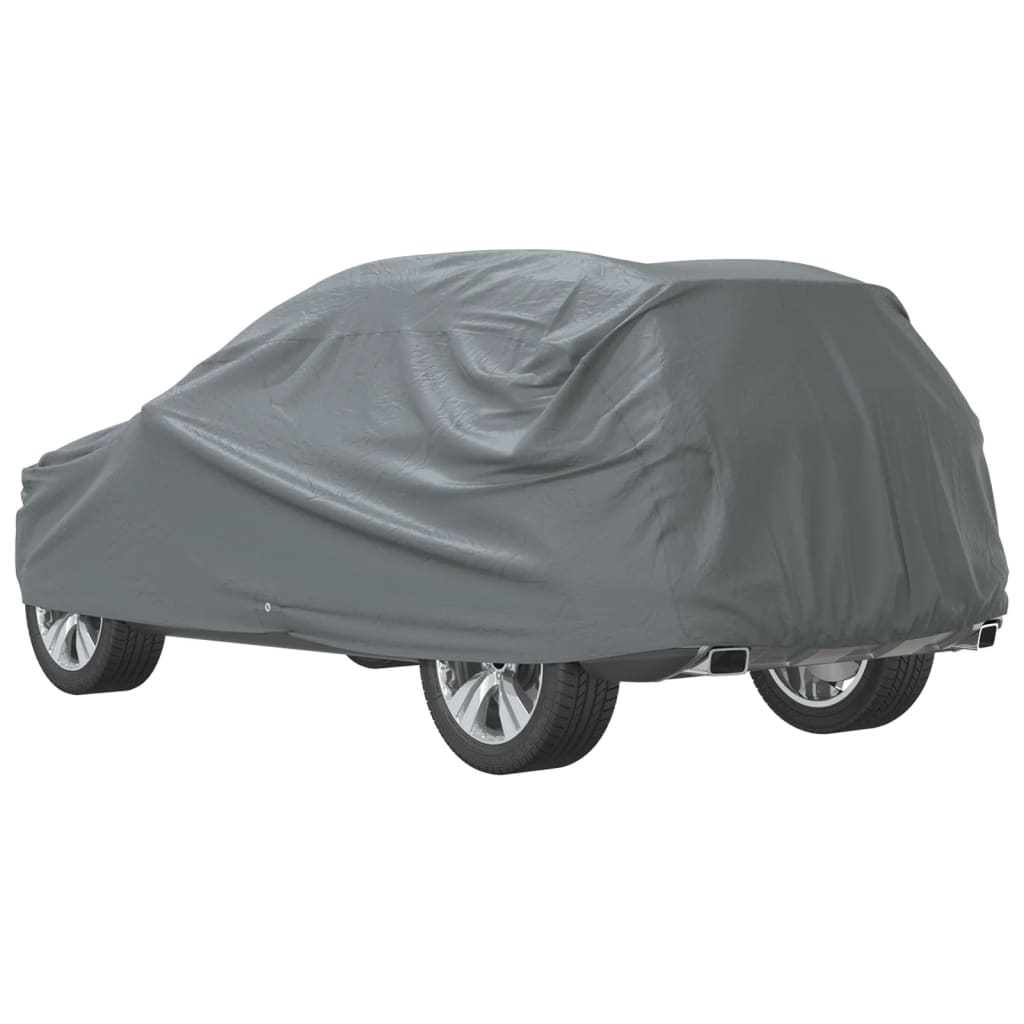 vidaXL Husă auto pentru SUV, textil nețesut, completă, gri, M vidaXL Husă auto pentru SUV, textil nețesut, completă, gri, M