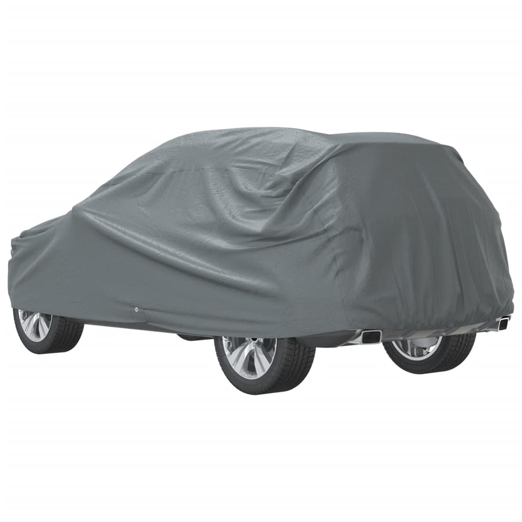 vidaXL Husă auto pentru SUV, textil nețesut, completă, gri, L vidaXL Husă auto pentru SUV, textil nețesut, completă, gri, L