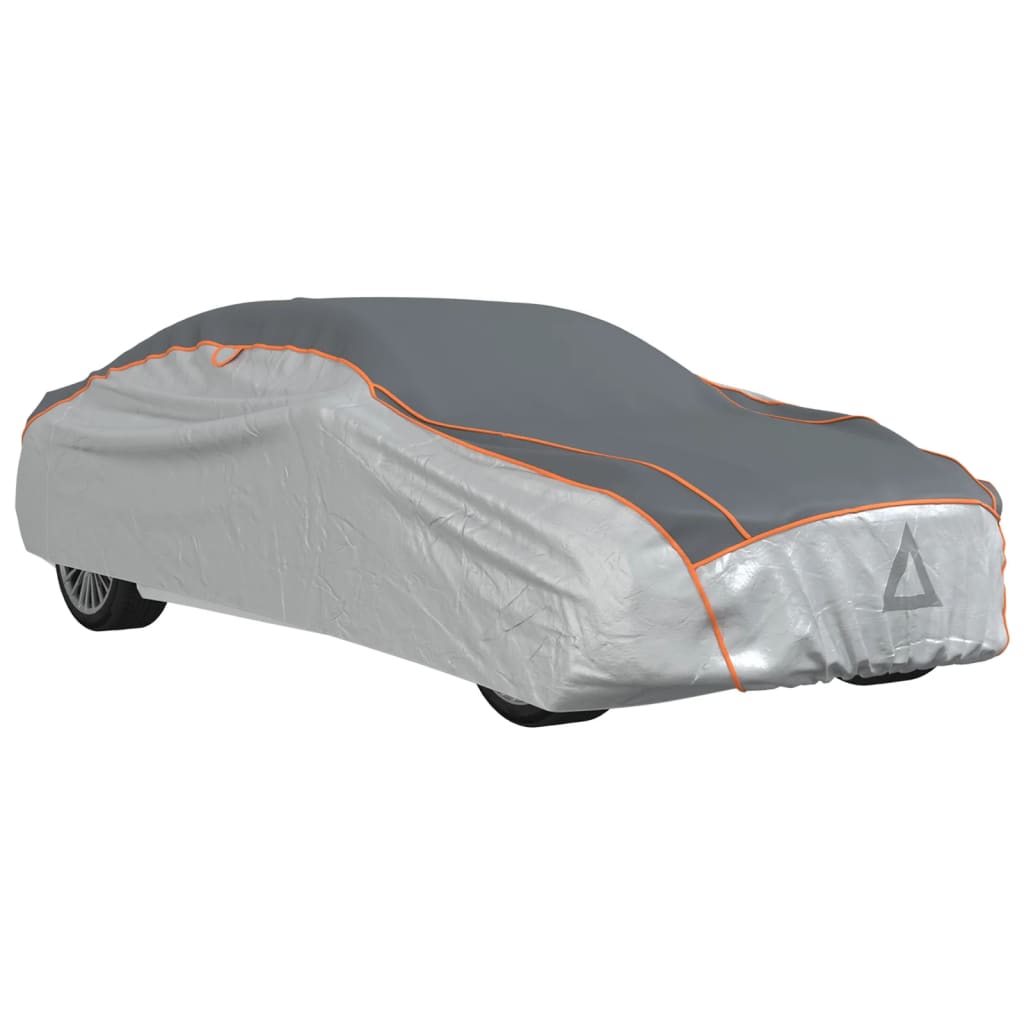 vidaXL Husă auto de Sedan protecție grindină, complet, gri/argintiu XL vidaXL Husă auto de Sedan protecție grindină, complet, gri/argintiu XL