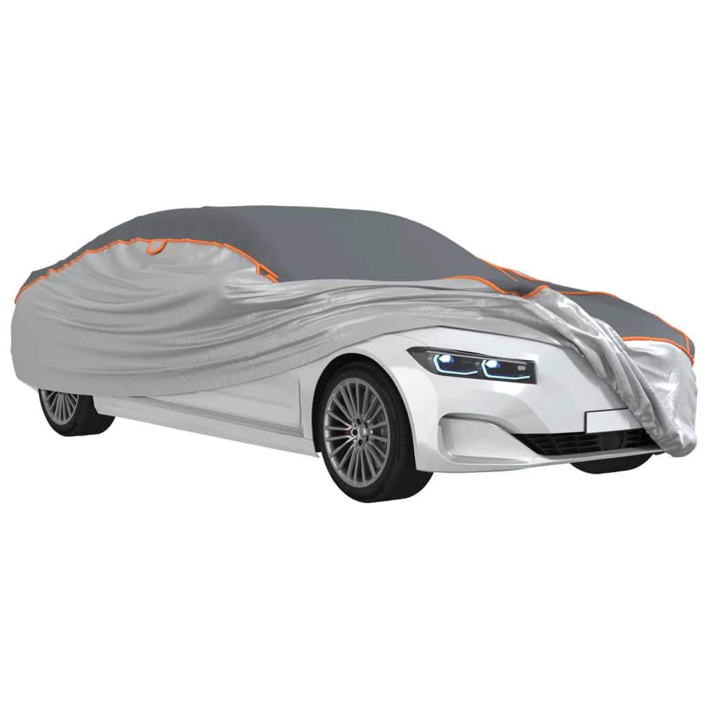 vidaXL Husă auto de Sedan protecție grindină complet, gri/argintiu XXL vidaXL Husă auto de Sedan protecție grindină complet, gri/argintiu XXL