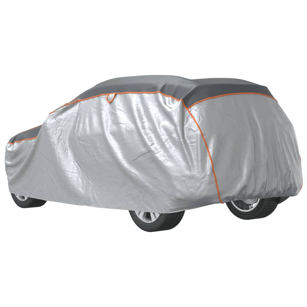 vidaXL Husă auto SUV, protecție grindină, complet, gri și argintiu, L vidaXL Husă auto SUV, protecție grindină, complet, gri și argintiu, L