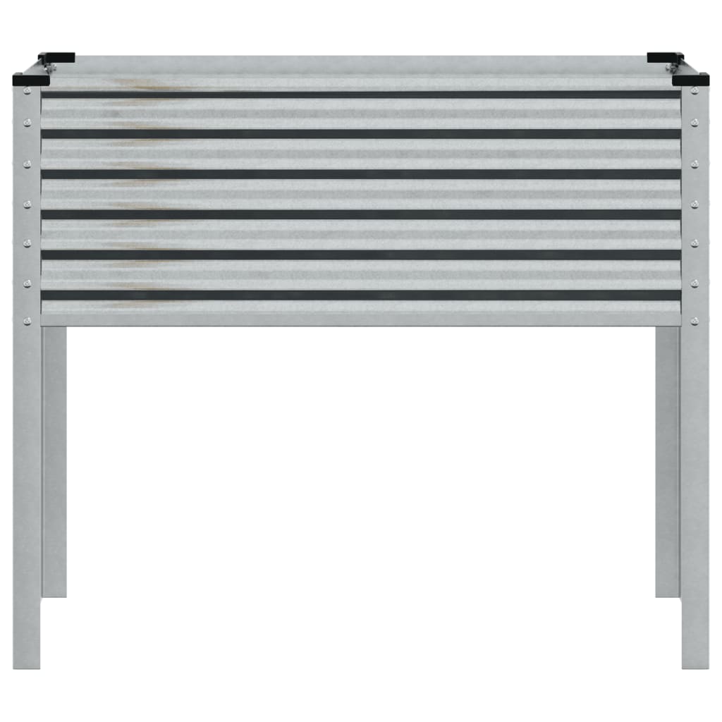 vidaXL Jardinieră de grădină, 100x45x90 cm, oțel galvanizat