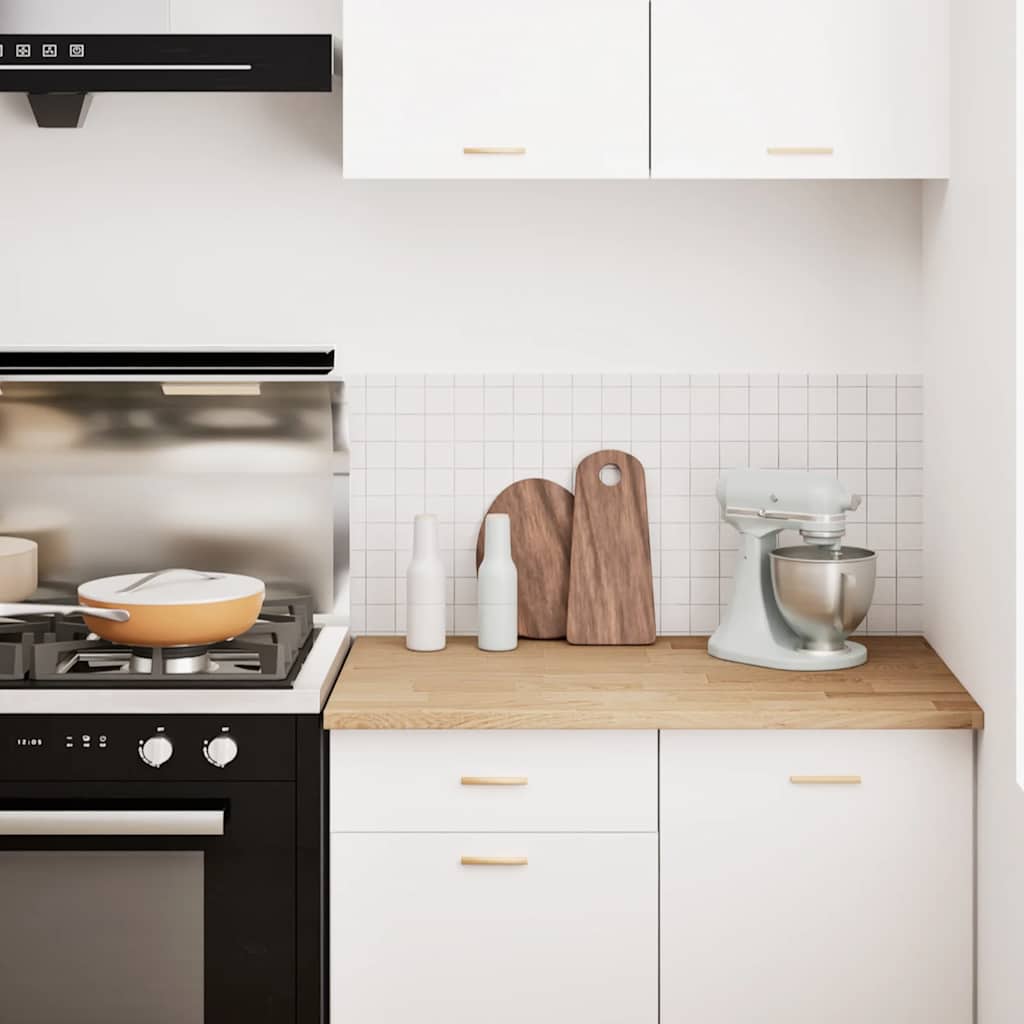 vidaXL Blat de bucătărie Lemn masiv de stejar dreptunghiular