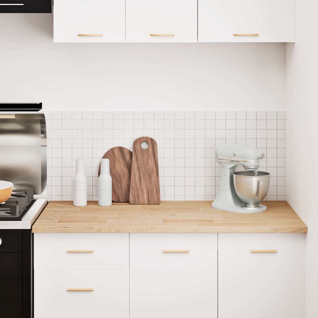 vidaXL Blat de bucătărie Lemn masiv de stejar dreptunghiular