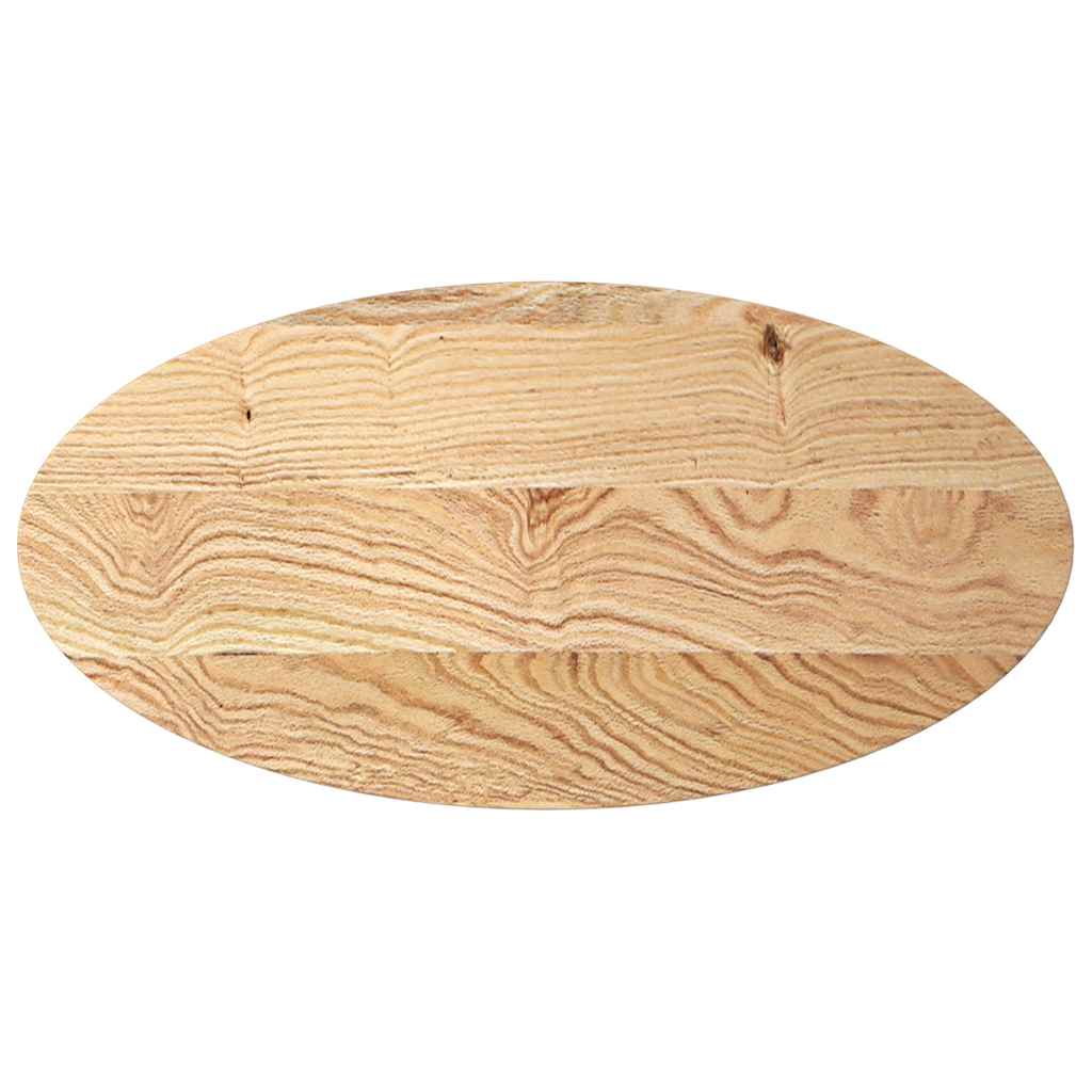 vidaXL Blat de masă 100x50x2 cm lemn masiv de stejar oval vidaXL Blat de masă 100x50x2 cm lemn masiv de stejar oval
