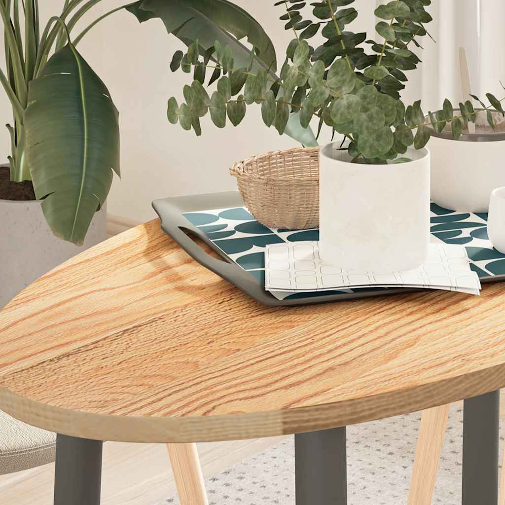vidaXL Blat de masă 100x50x2 cm lemn masiv de stejar oval vidaXL Blat de masă 100x50x2 cm lemn masiv de stejar oval