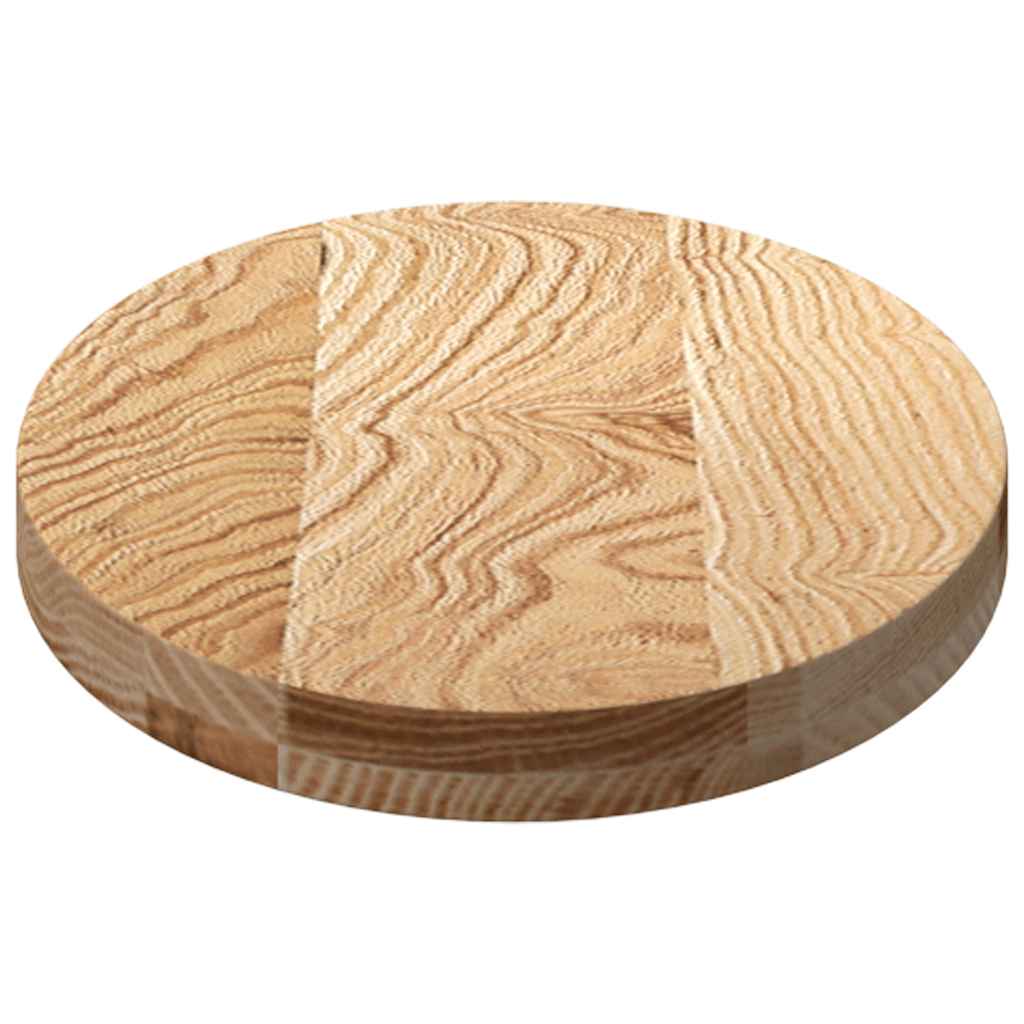 vidaXL Blat de masă 80x40x4 cm lemn masiv de stejar oval vidaXL Blat de masă 80x40x4 cm lemn masiv de stejar oval