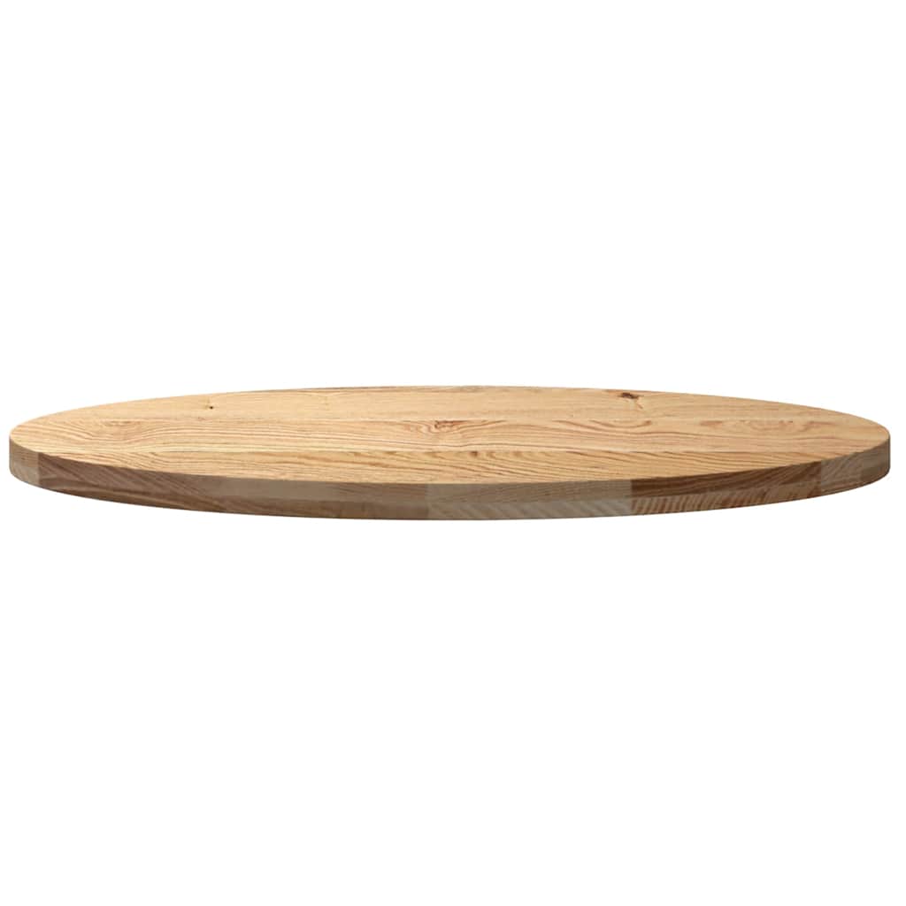 vidaXL Blat de masă 100x50x4 cm lemn masiv de stejar oval vidaXL Blat de masă 100x50x4 cm lemn masiv de stejar oval