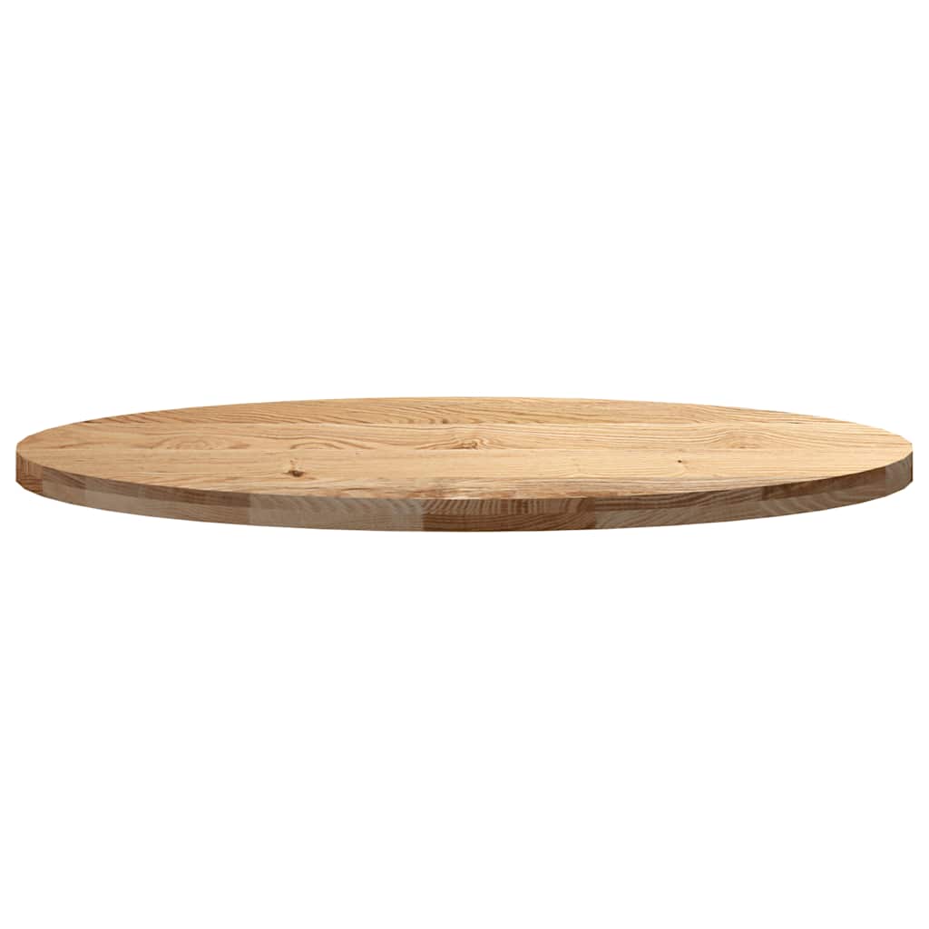 vidaXL Blat de masă 120x60x4 cm lemn masiv de stejar oval vidaXL Blat de masă 120x60x4 cm lemn masiv de stejar oval
