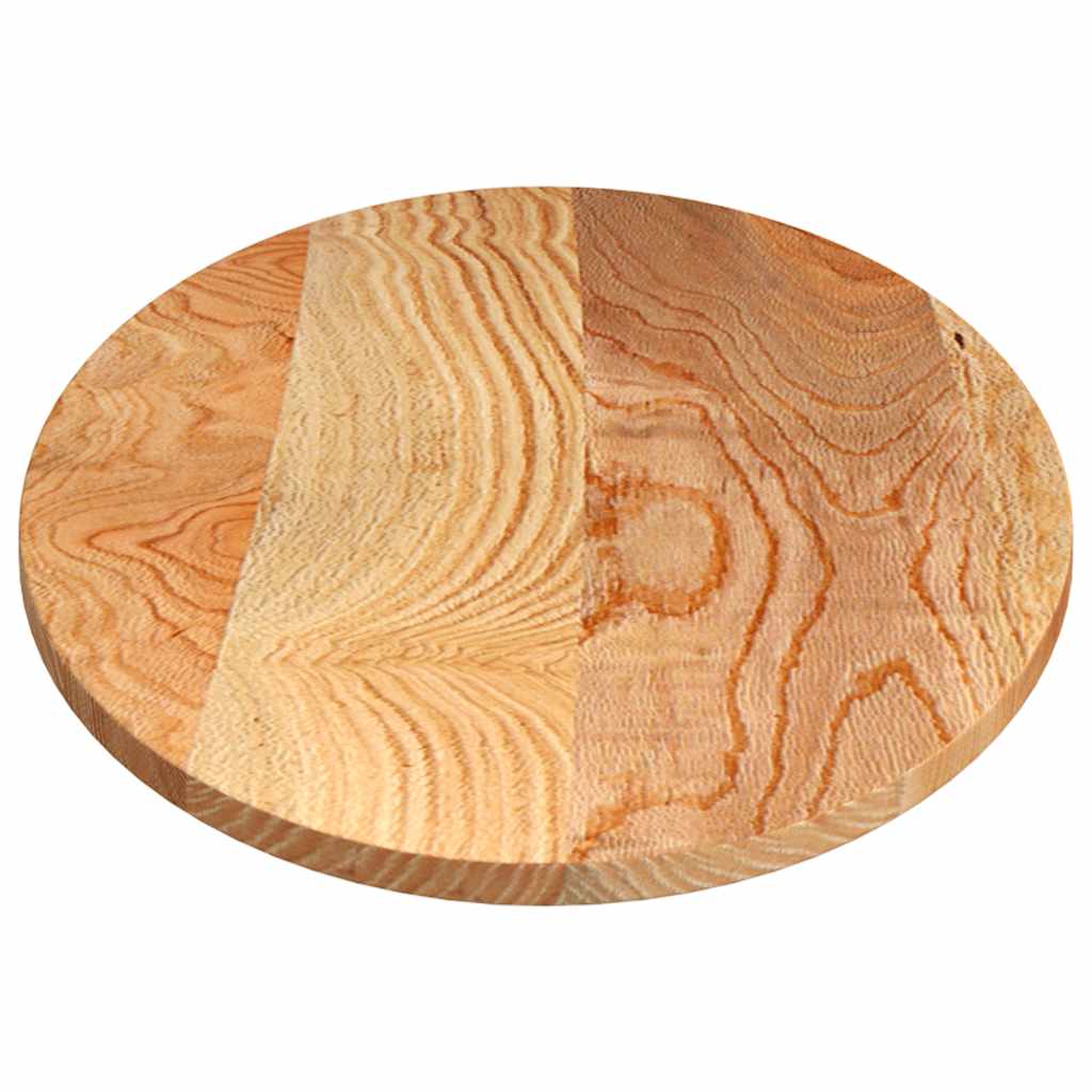 vidaXL Blat de masă maro deschis 140x60x2 cm lemn masiv de stejar oval