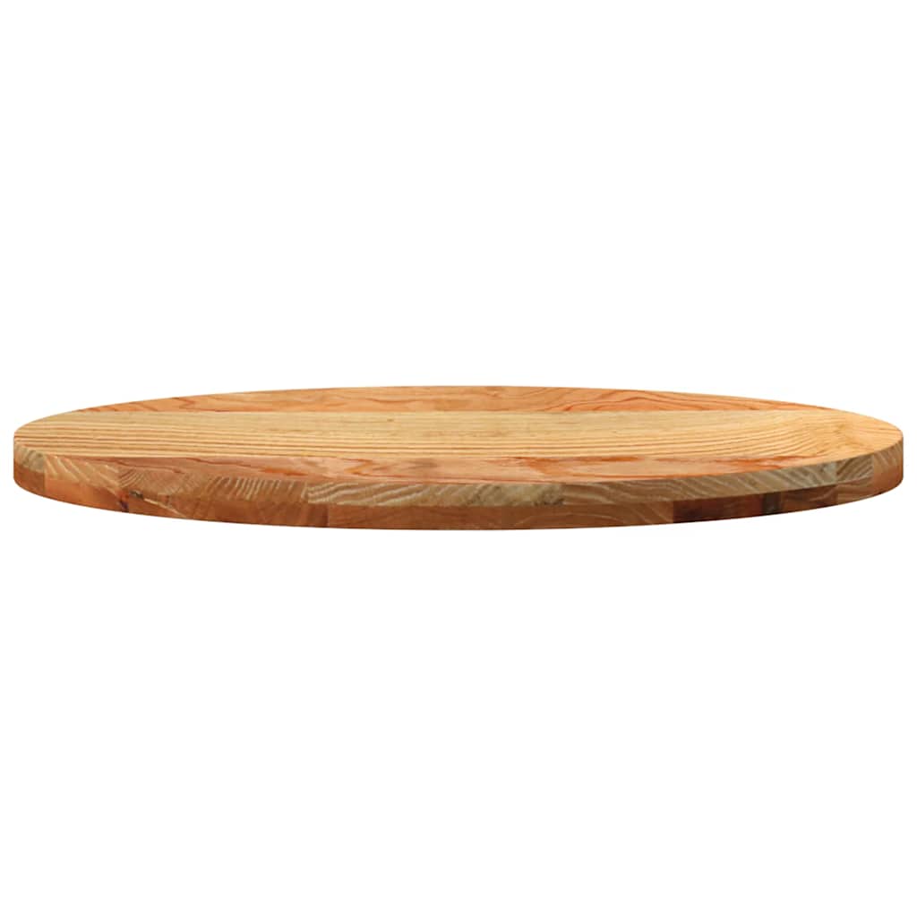 vidaXL Blat de masă maro deschis 80x40x4 cm lemn masiv de stejar oval vidaXL Blat de masă maro deschis 80x40x4 cm lemn masiv de stejar oval