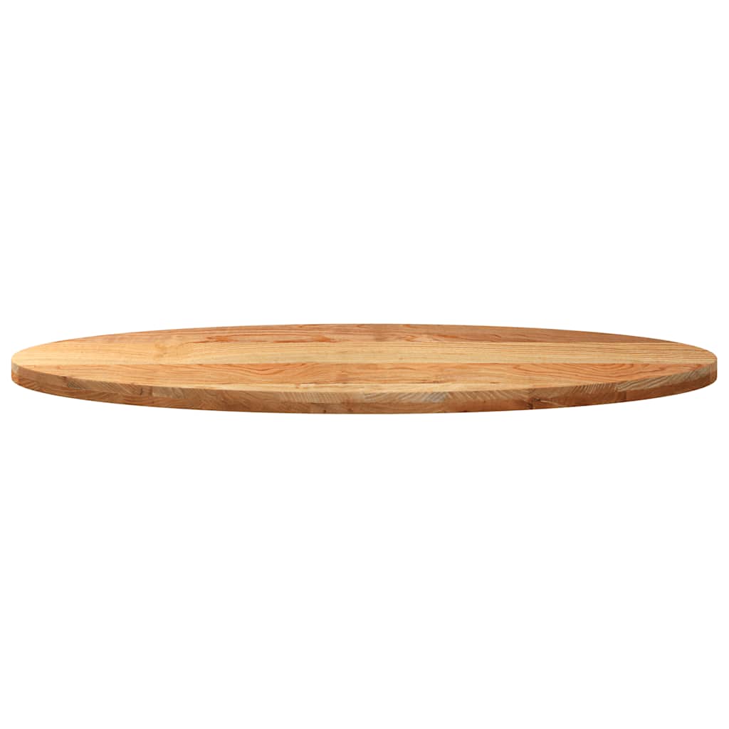 vidaXL Blat de masă maro deschis 140x60x4 cm lemn masiv de stejar oval vidaXL Blat de masă maro deschis 140x60x4 cm lemn masiv de stejar oval