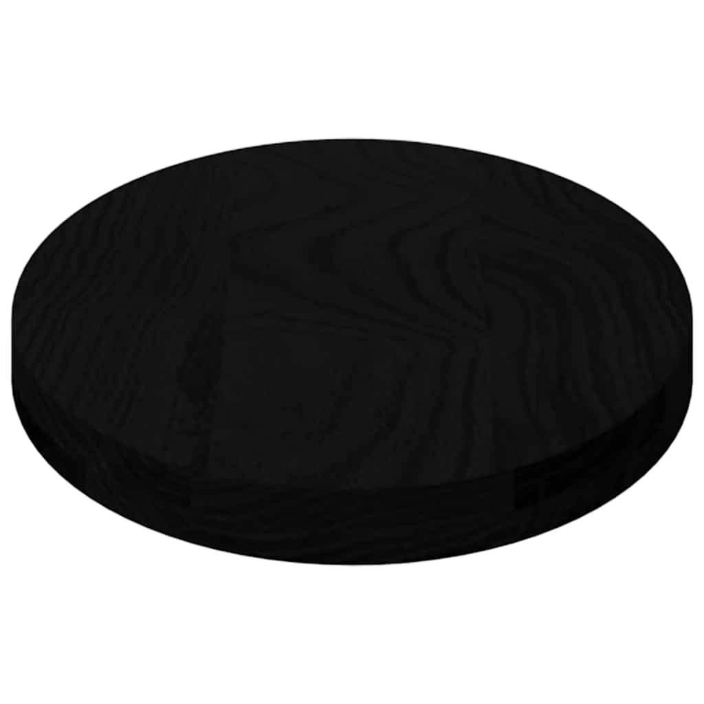 vidaXL Blat de masă maro închis 80x40x4 cm lemn masiv de stejar oval