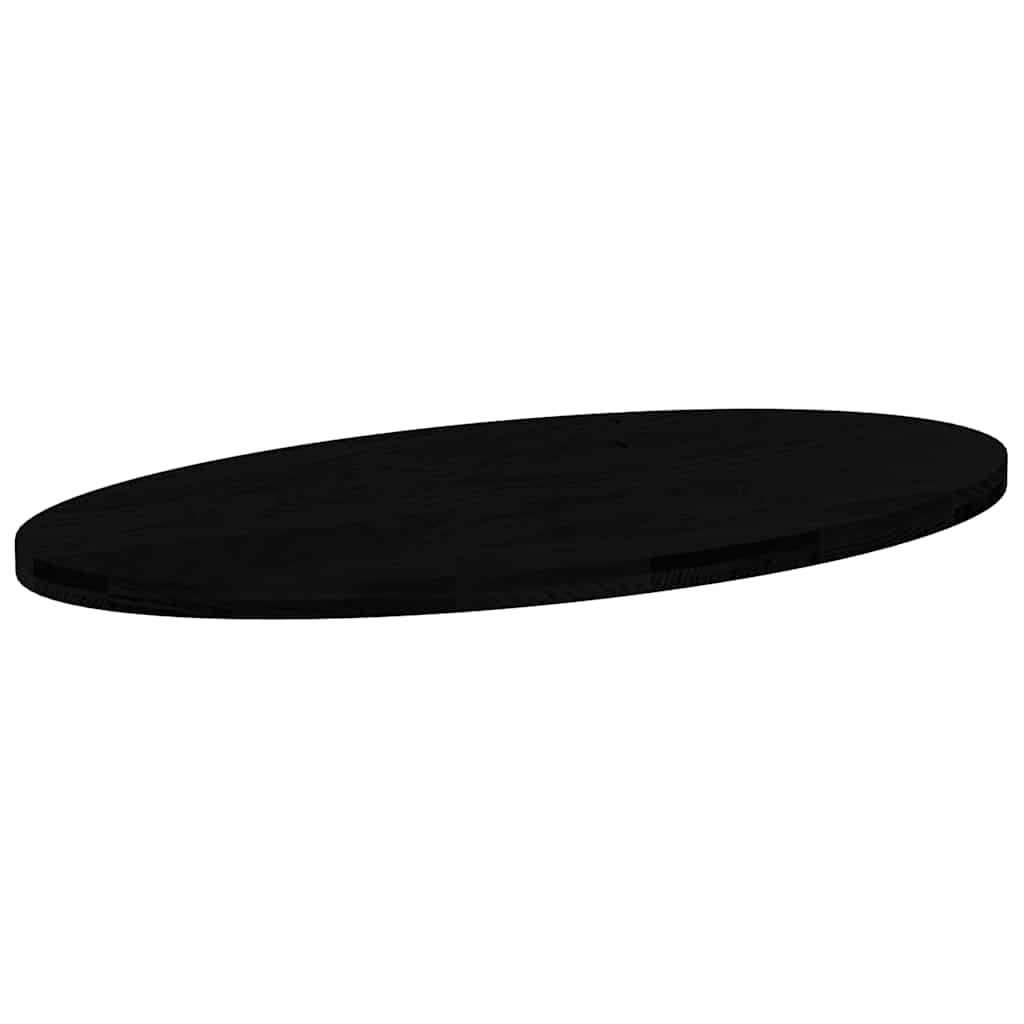 vidaXL Blat de masă maro închis 120x60x4 cm lemn masiv de stejar oval vidaXL Blat de masă maro închis 120x60x4 cm lemn masiv de stejar oval