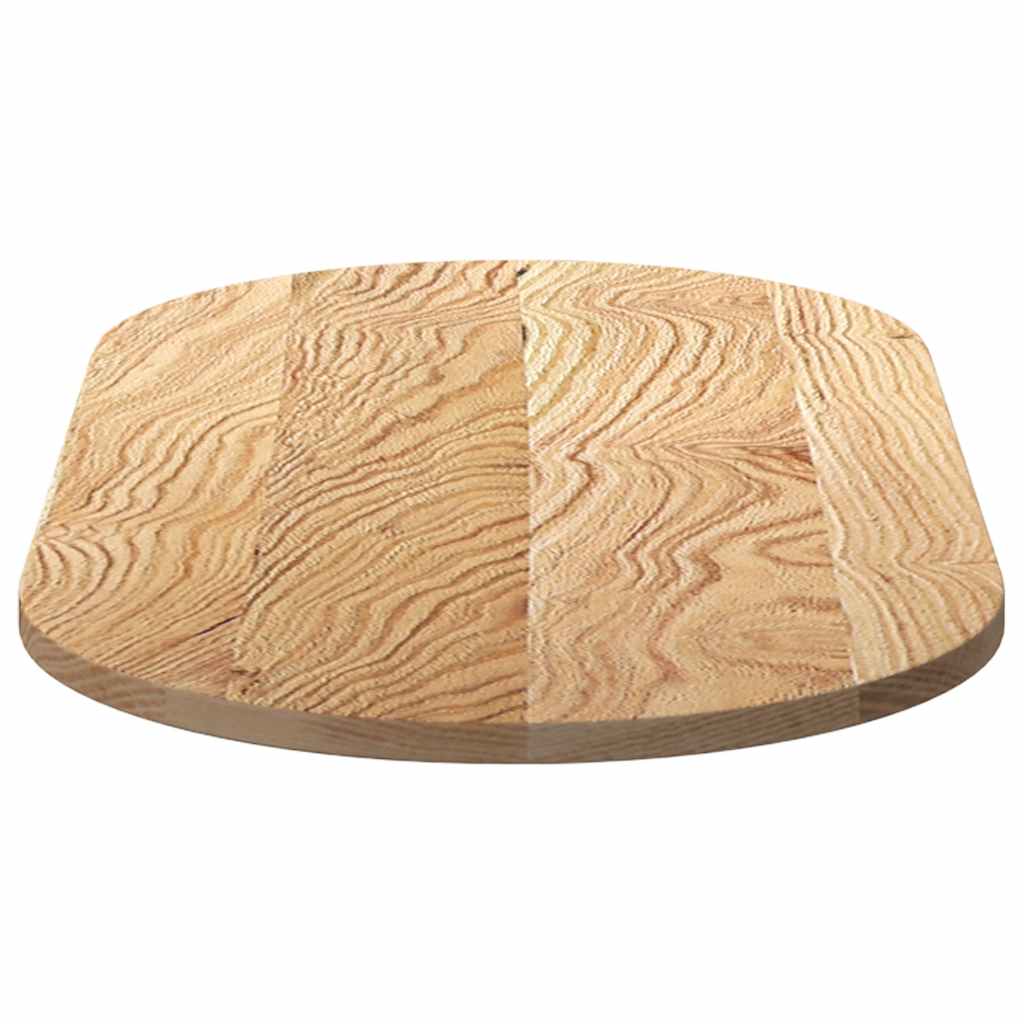 vidaXL Blat de masă 100x50x2 cm lemn masiv de stejar oval vidaXL Blat de masă 100x50x2 cm lemn masiv de stejar oval