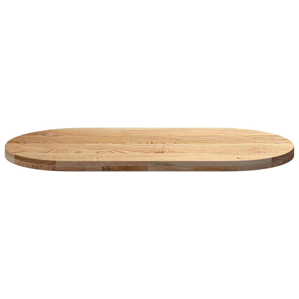 vidaXL Blat de masă 120x60x4 cm lemn masiv de stejar oval vidaXL Blat de masă 120x60x4 cm lemn masiv de stejar oval