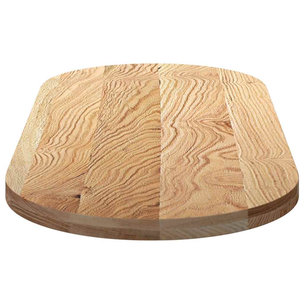 vidaXL Blat de masă 140x60x4 cm lemn masiv de stejar oval vidaXL Blat de masă 140x60x4 cm lemn masiv de stejar oval