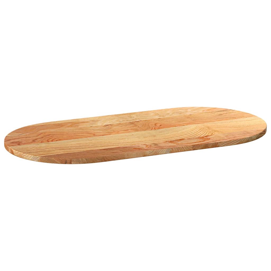 vidaXL Blat de masă maro deschis 100x50x2 cm lemn masiv de stejar oval vidaXL Blat de masă maro deschis 100x50x2 cm lemn masiv de stejar oval