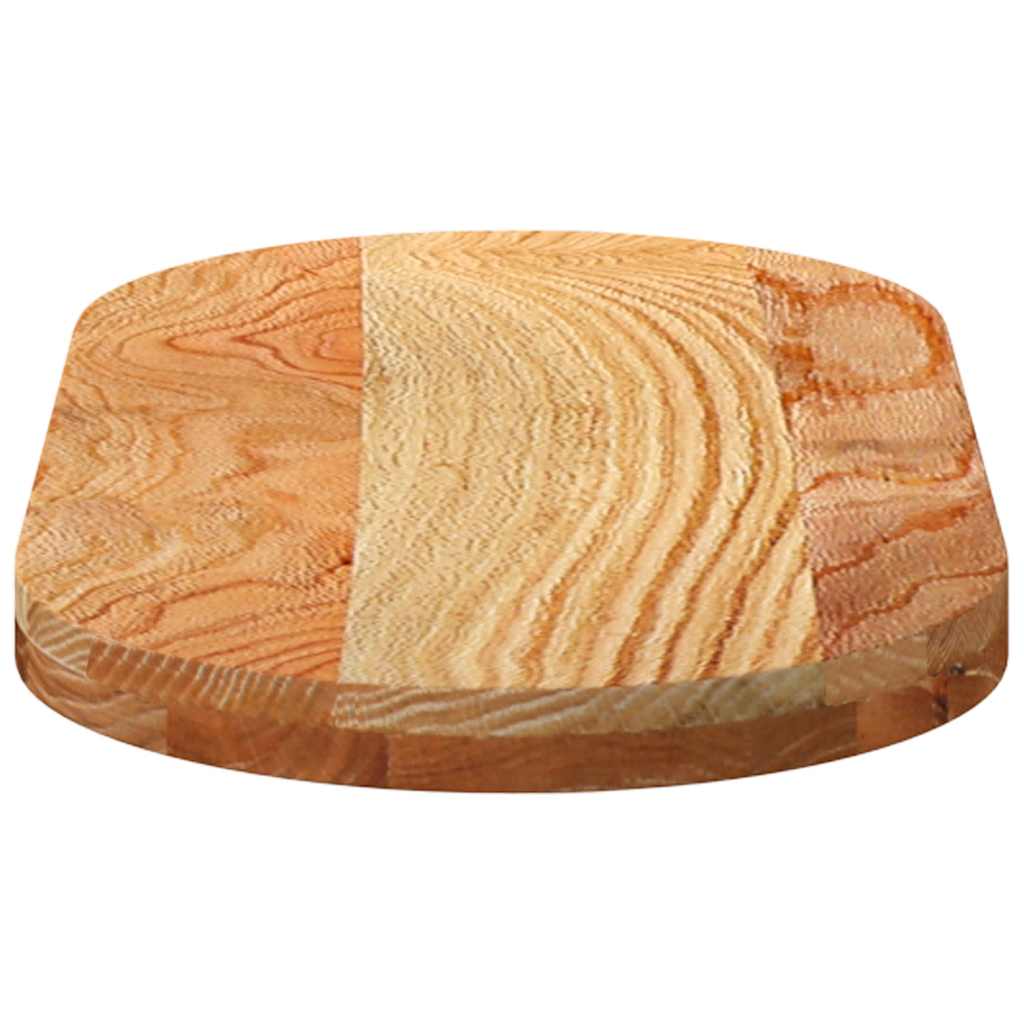 vidaXL Blat de masă maro deschis 80x40x4 cm lemn masiv de stejar oval vidaXL Blat de masă maro deschis 80x40x4 cm lemn masiv de stejar oval