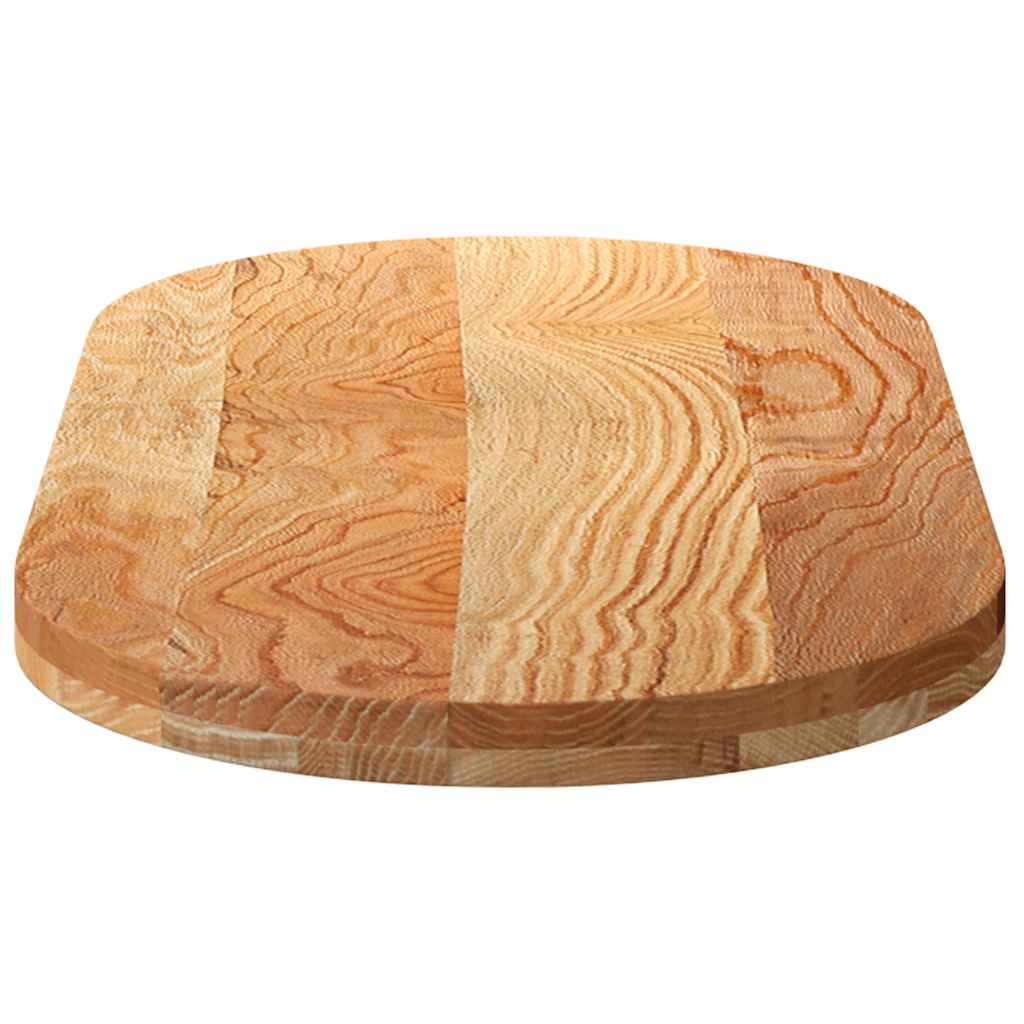 vidaXL Blat de masă maro deschis 100x50x4 cm lemn masiv de stejar oval vidaXL Blat de masă maro deschis 100x50x4 cm lemn masiv de stejar oval