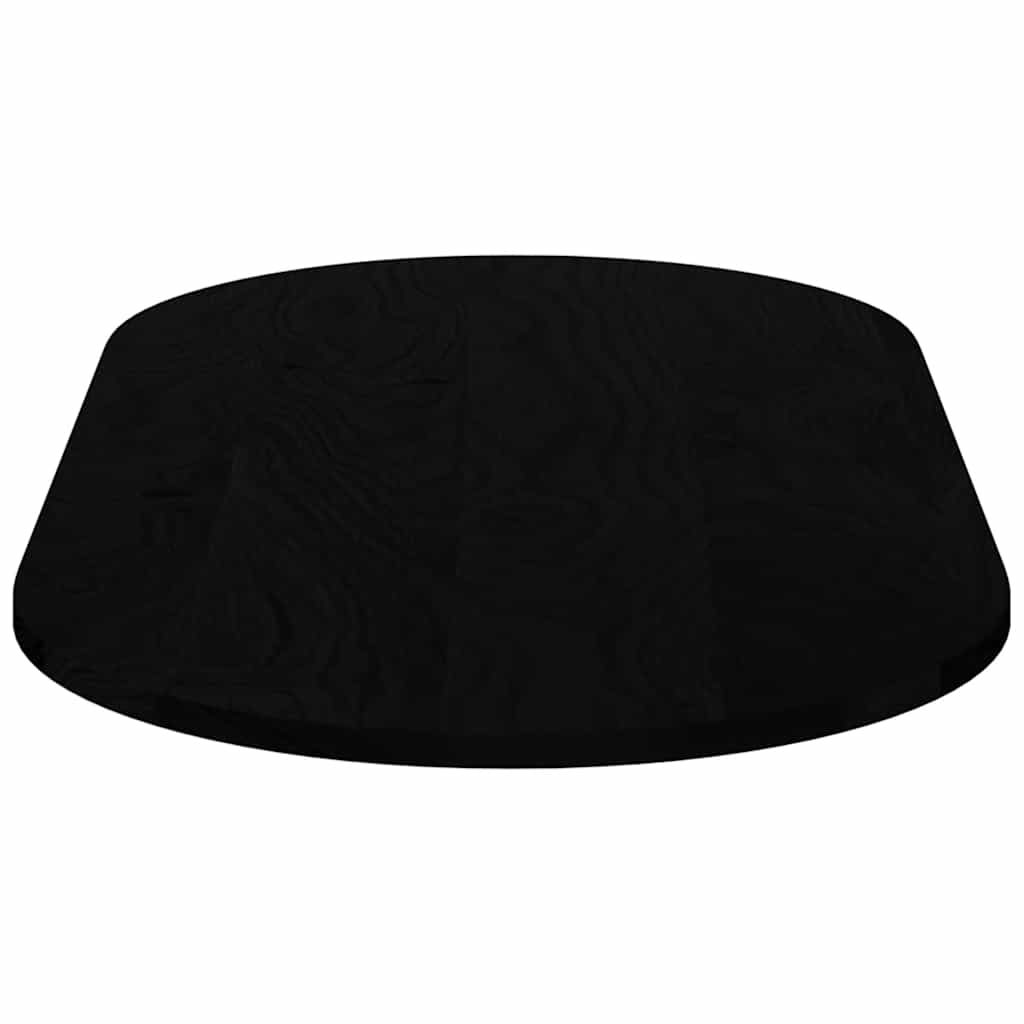 vidaXL Blat de masă maro închis 120x60x2 cm lemn masiv de stejar oval