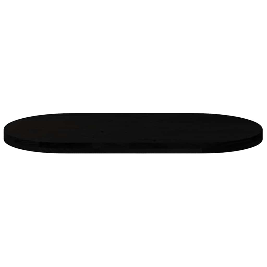 vidaXL Blat de masă maro închis 100x50x4 cm lemn masiv de stejar oval vidaXL Blat de masă maro închis 100x50x4 cm lemn masiv de stejar oval