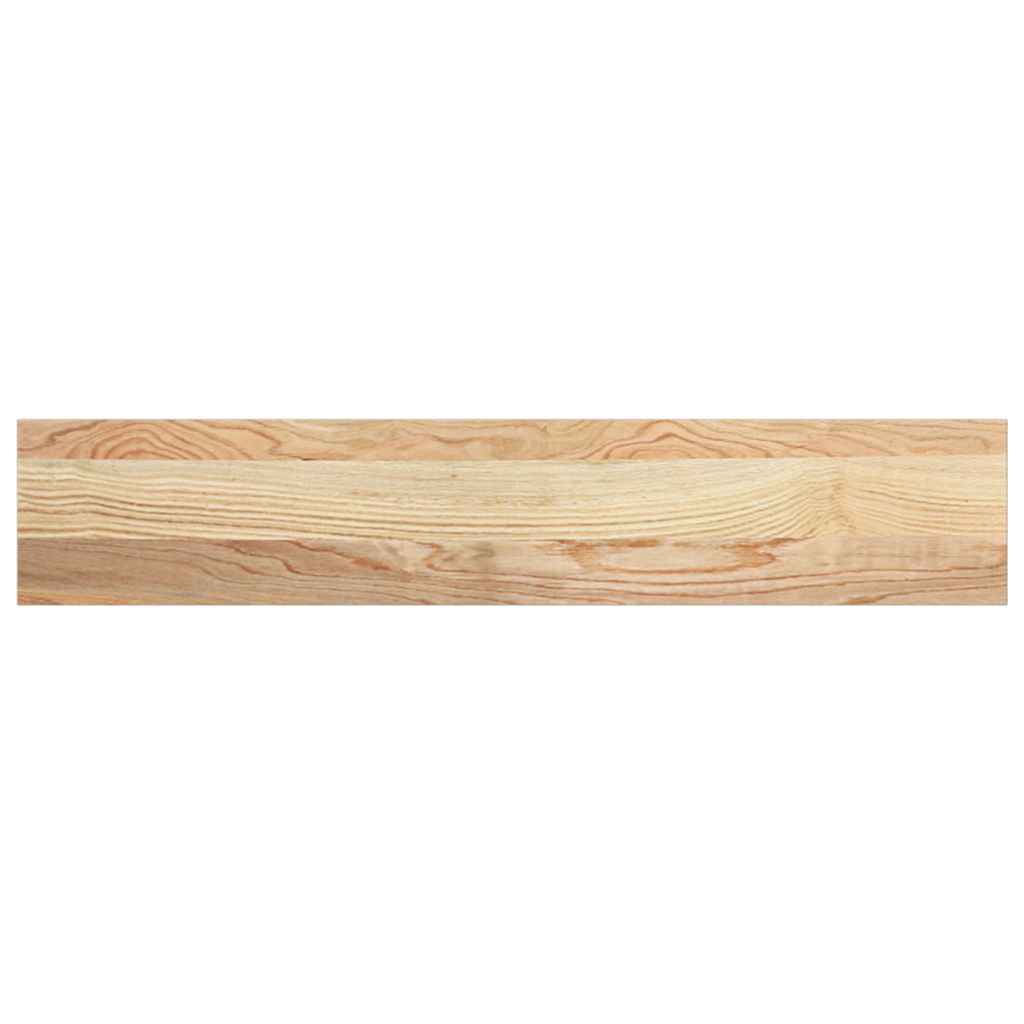 vidaXL Pervaz 2 buc lemn masiv de stejar netratat 80x15x2 cm