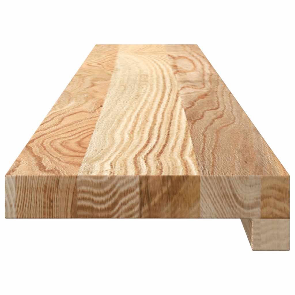 vidaXL Pervaz 2 buc lemn masiv de stejar netratat 110x15x2 cm