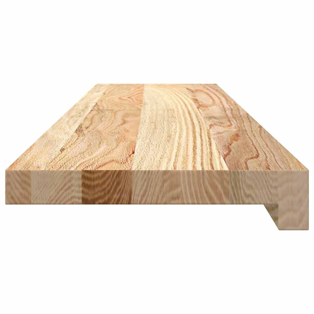 vidaXL Pervaz 2 buc lemn masiv de stejar netratat 90x20x2 cm