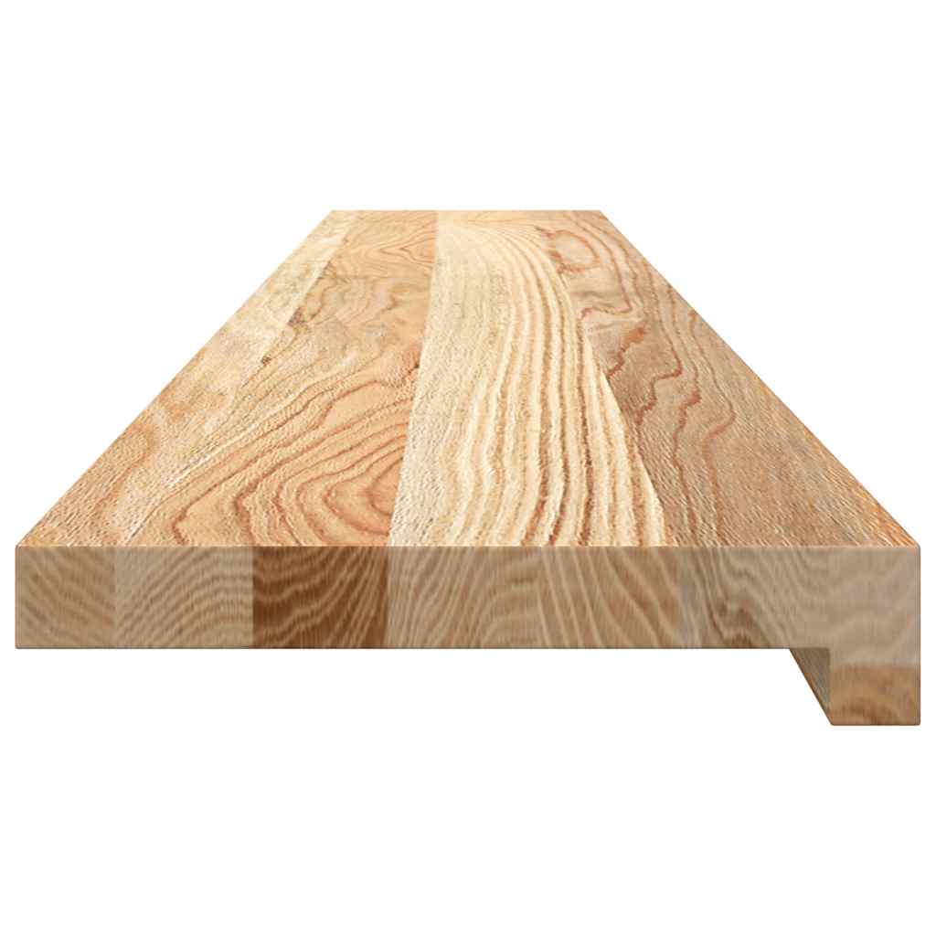 vidaXL Pervaz 2 buc lemn masiv de stejar netratat 120x20x2 cm