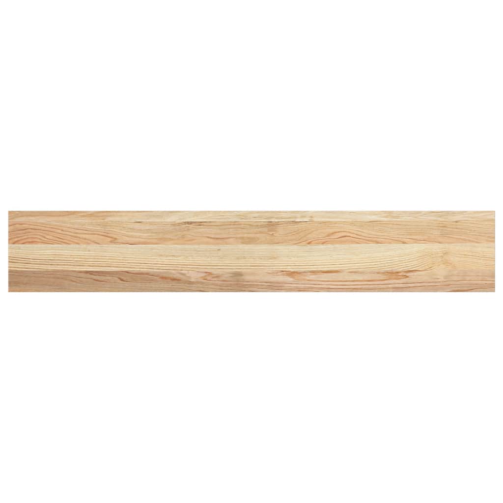 vidaXL Pervaz 2 buc lemn masiv de stejar netratat 120x20x2 cm