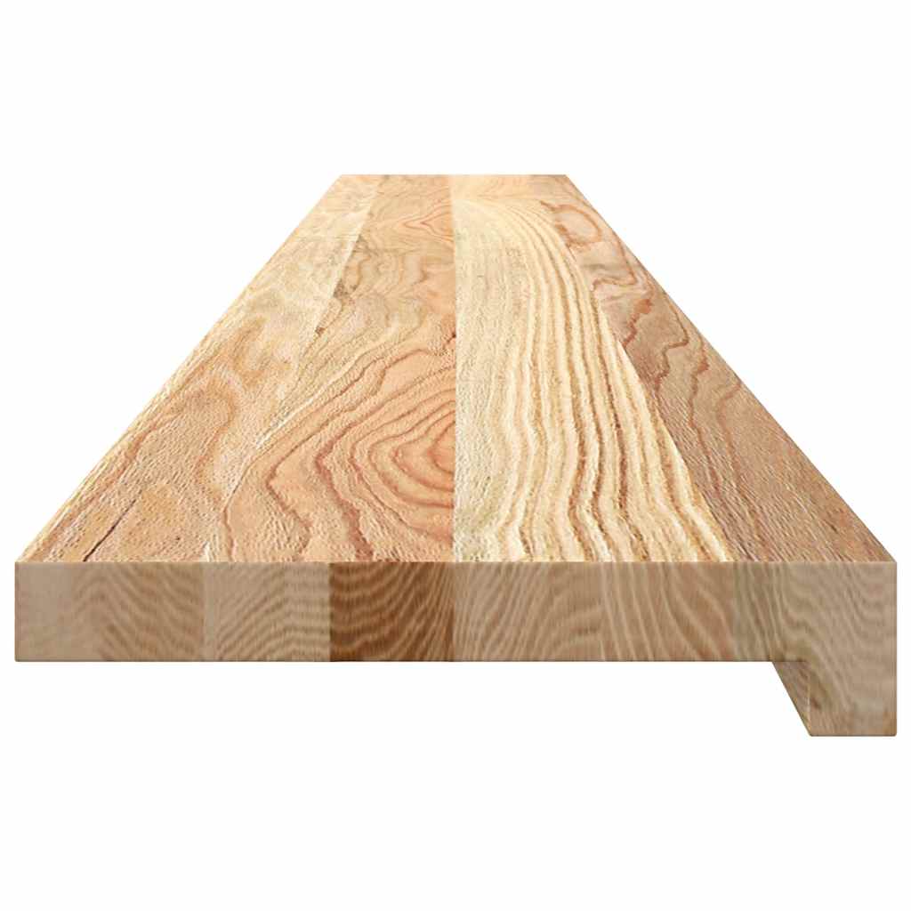 vidaXL Pervaz 2 buc lemn masiv de stejar netratat 140x20x2 cm