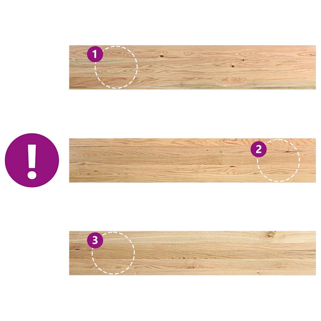 vidaXL Pervaz 2 buc lemn masiv de stejar netratat 140x25x2 cm