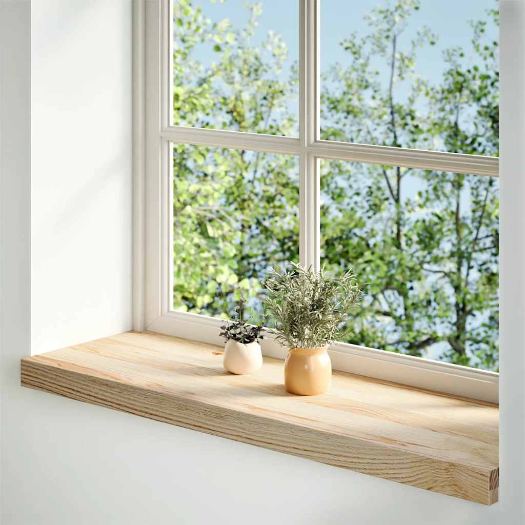vidaXL Pervaz 2 buc lemn masiv de stejar netratat 70x30x2 cm vidaXL Pervaz 2 buc lemn masiv de stejar netratat 70x30x2 cm