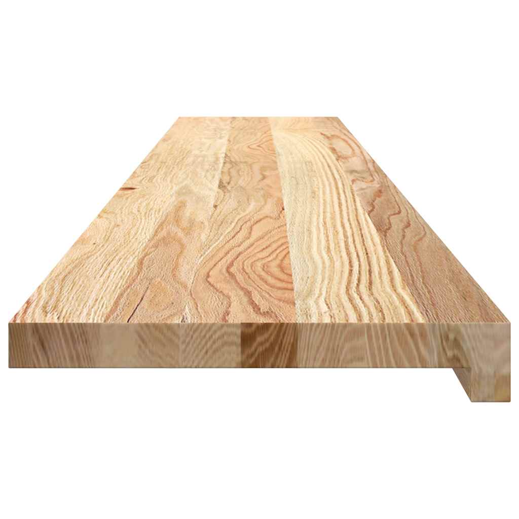 vidaXL Pervaz 2 buc lemn masiv de stejar netratat 140x30x2 cm