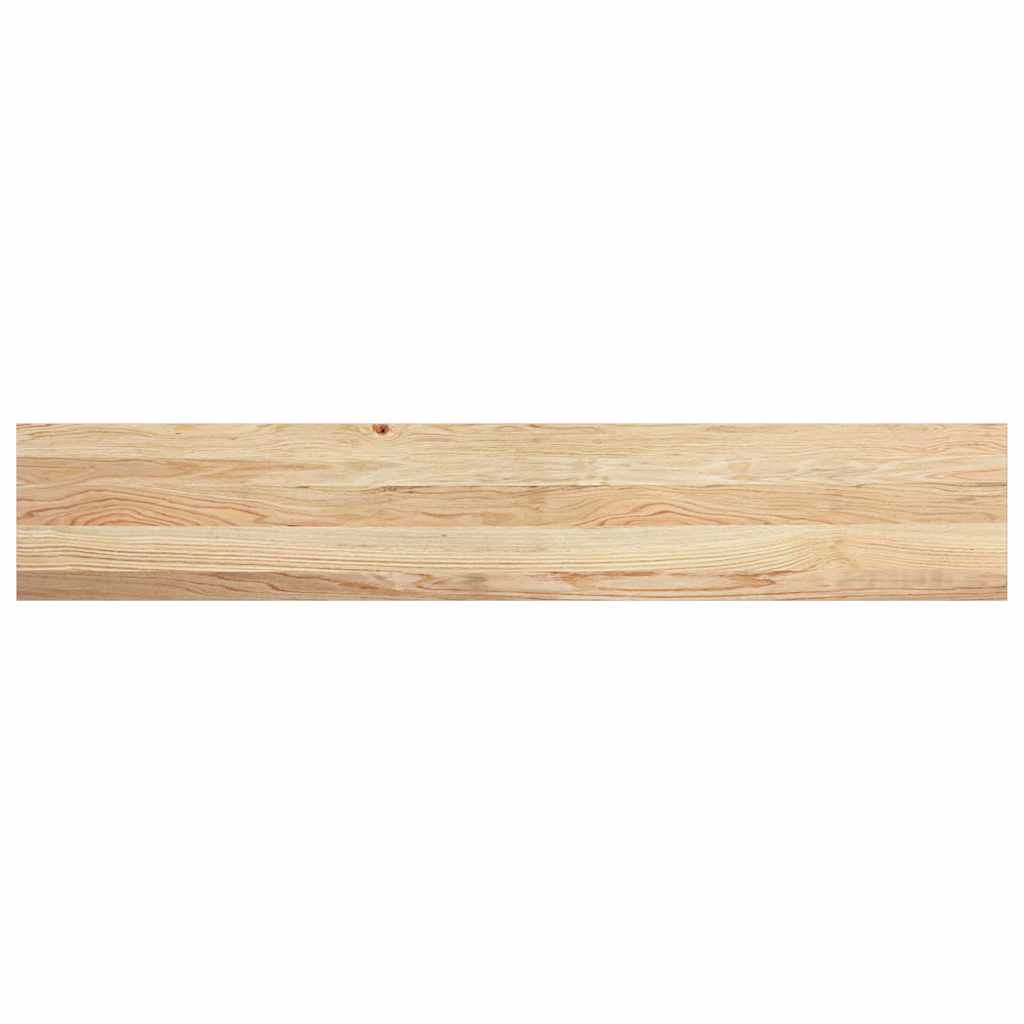 vidaXL Pervaz 2 buc lemn masiv de stejar netratat 140x30x2 cm