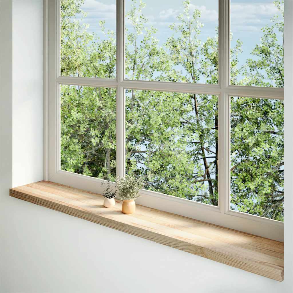 vidaXL Pervaz 2 buc lemn masiv de stejar netratat 160x30x2 cm vidaXL Pervaz 2 buc lemn masiv de stejar netratat 160x30x2 cm