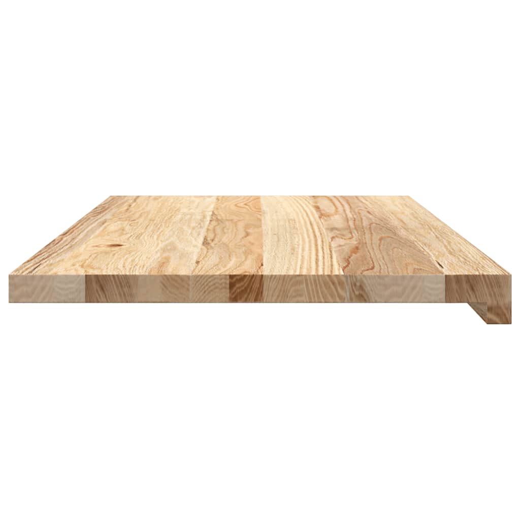 vidaXL Pervaz 2 buc lemn masiv de stejar netratat 70x40x2 cm