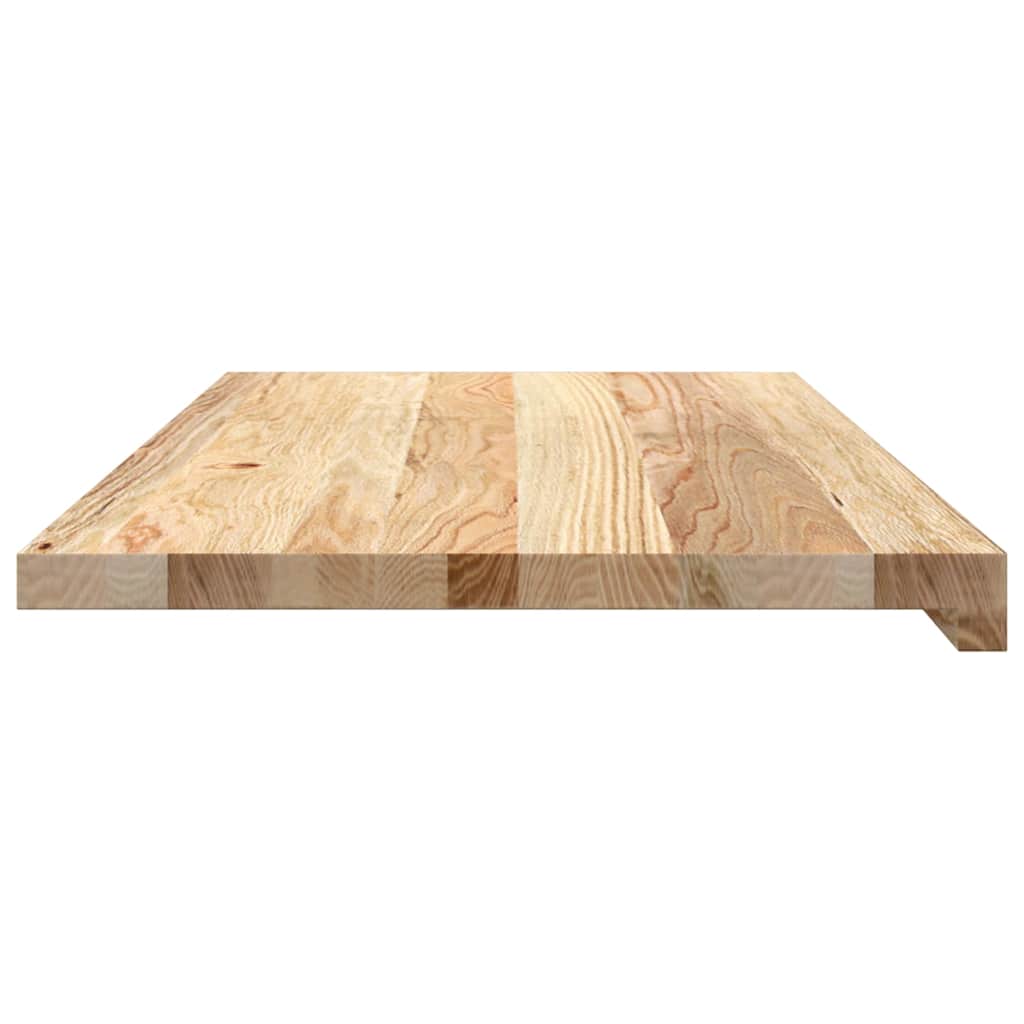 vidaXL Pervaz 2 buc lemn masiv de stejar netratat 80x40x2 cm