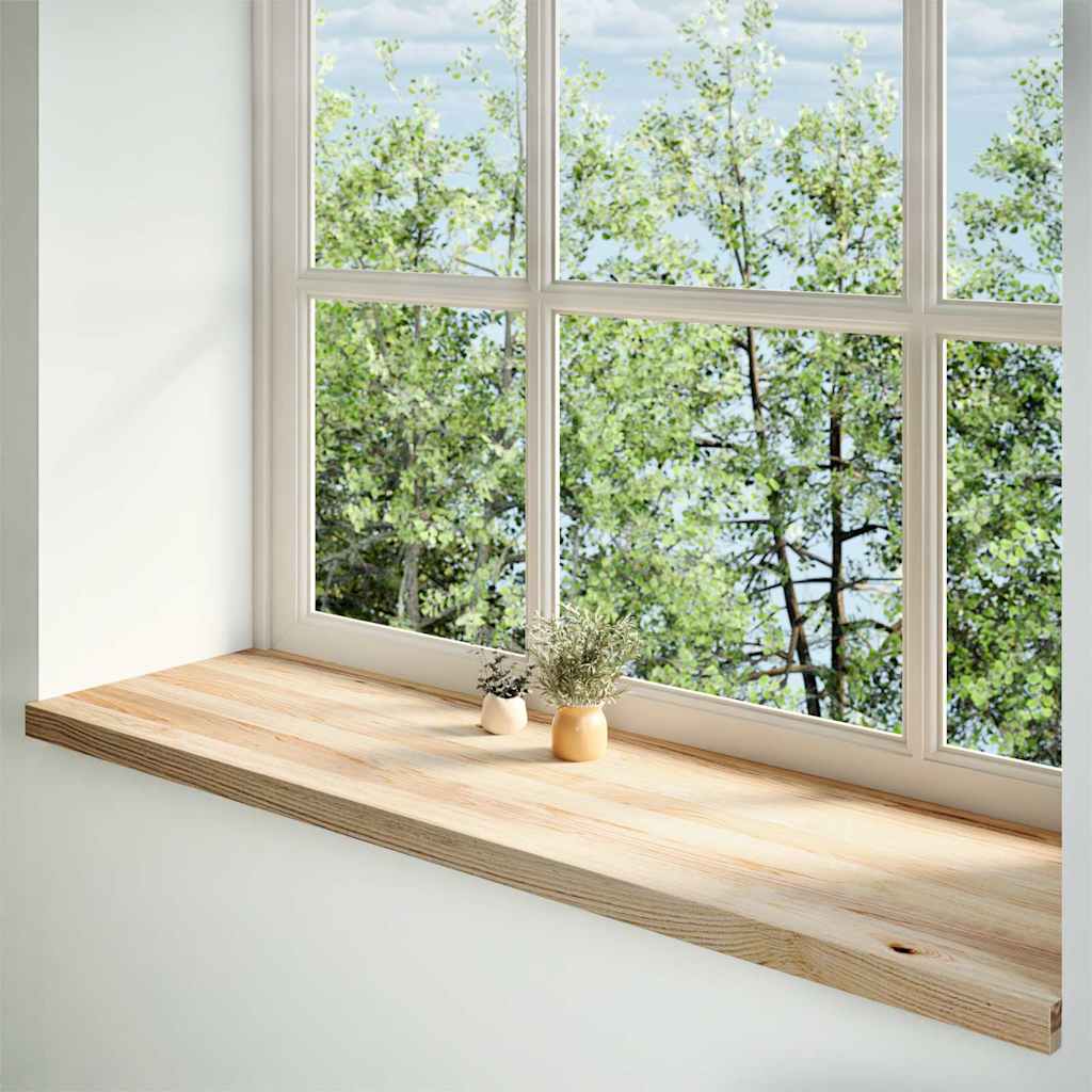 vidaXL Pervaz 2 buc lemn masiv de stejar netratat 140x40x2 cm vidaXL Pervaz 2 buc lemn masiv de stejar netratat 140x40x2 cm