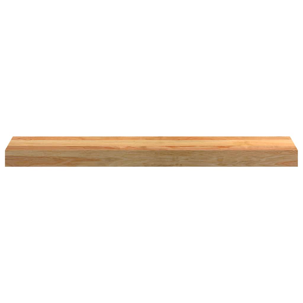 vidaXL Pervaz 2 buc lemn masiv de maro deschis 70x15x2 cm