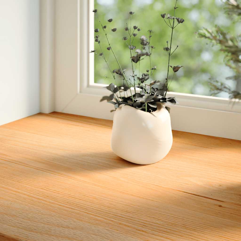 vidaXL Pervaz 2 buc lemn masiv de maro deschis 100x30x2 cm vidaXL Pervaz 2 buc lemn masiv de maro deschis 100x30x2 cm