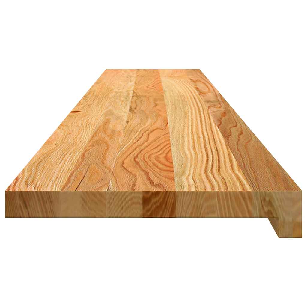 vidaXL Pervaz 2 buc lemn masiv de maro deschis 140x30x2 cm vidaXL Pervaz 2 buc lemn masiv de maro deschis 140x30x2 cm