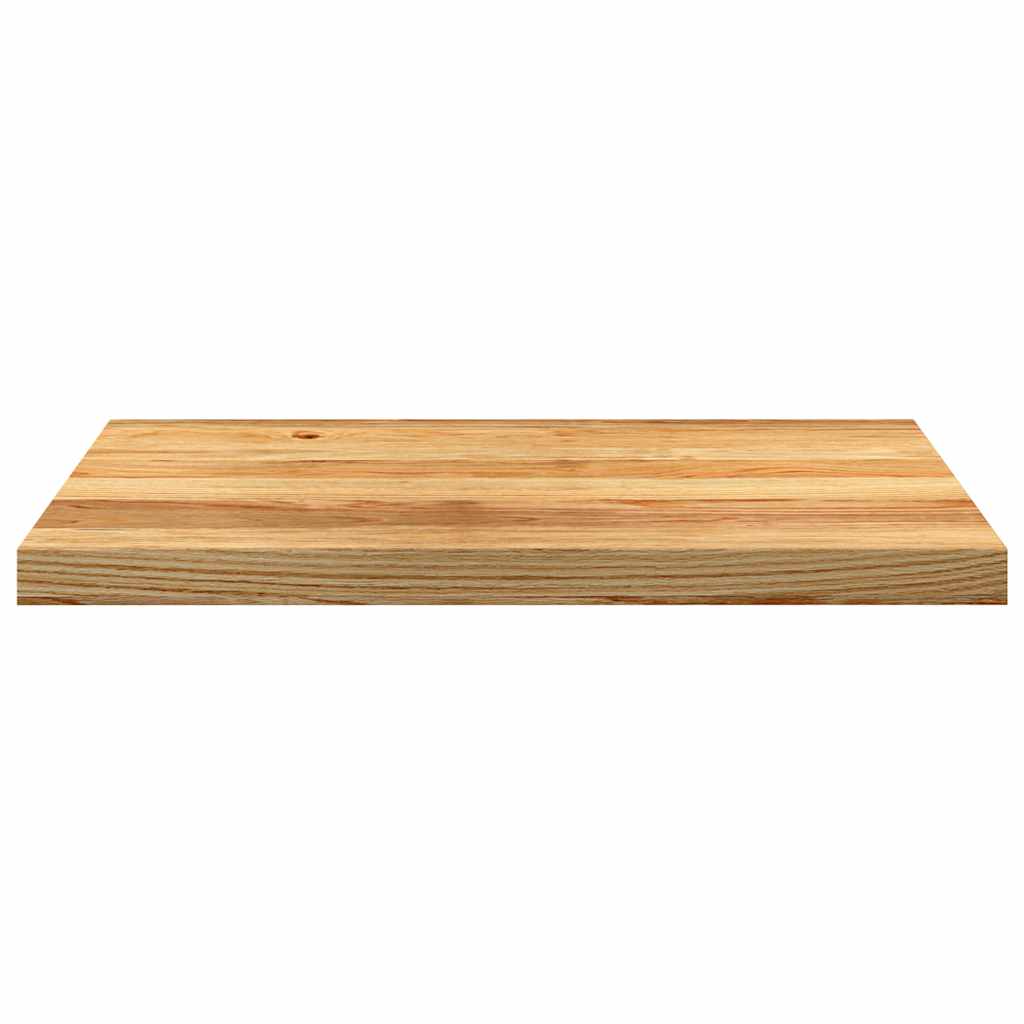 vidaXL Pervaz 2 buc lemn masiv de maro deschis 70x40x2 cm