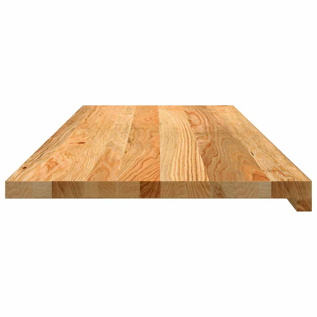 vidaXL Pervaz 2 buc lemn masiv de maro deschis 110x40x2 cm vidaXL Pervaz 2 buc lemn masiv de maro deschis 110x40x2 cm