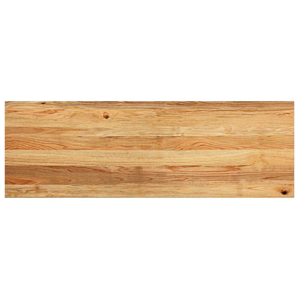 vidaXL Pervaz 2 buc lemn masiv de maro deschis 120x40x2 cm